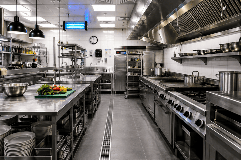 commercial kitchen