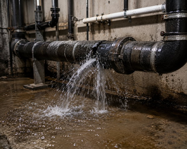 commercial sever leakage