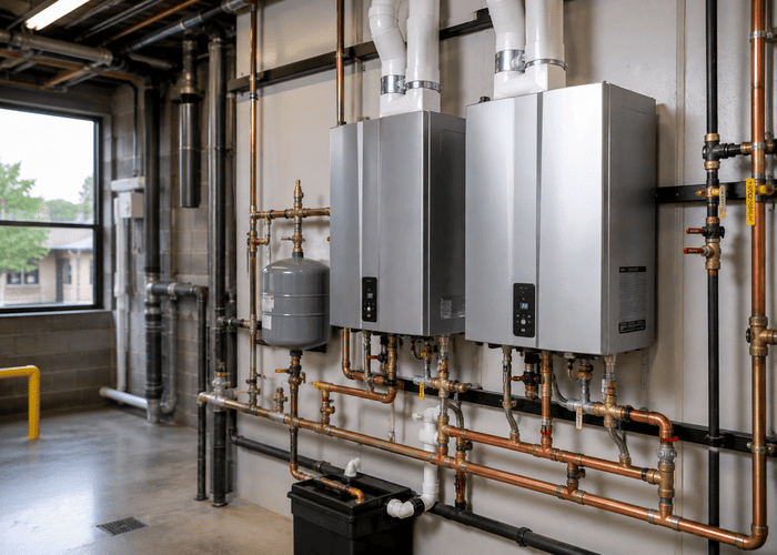 commercial tankless water heater