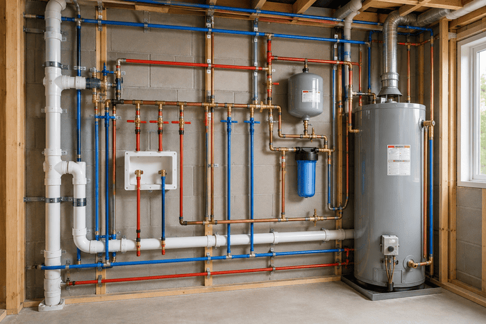 complete water line installation