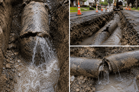 sewer leakage