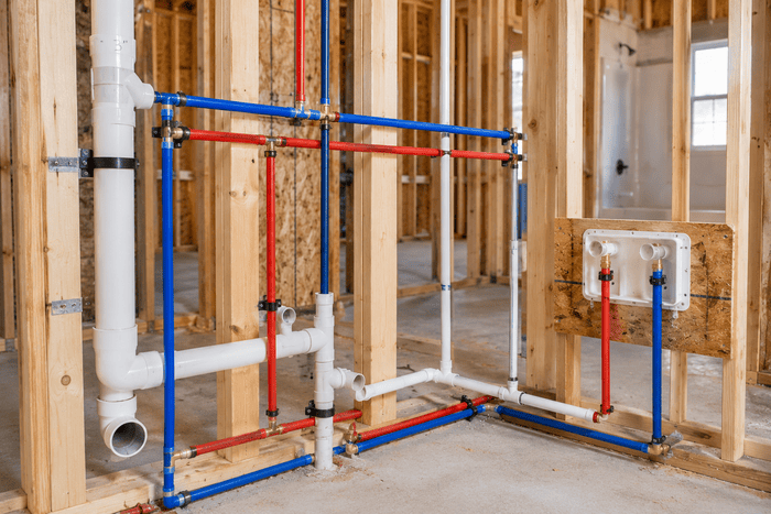 residential water line install.