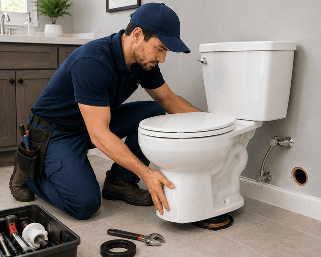 toilet installation